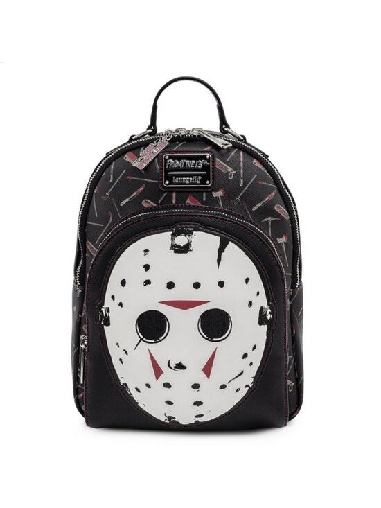 Loungefly Friday the 13th Jason Mask Mini Backpack